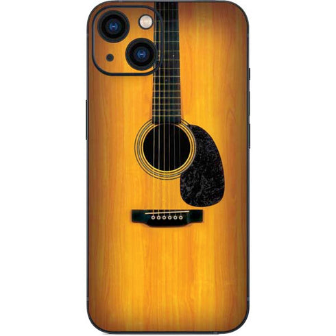 Wood Guitar iPhone 14 Plus Skin